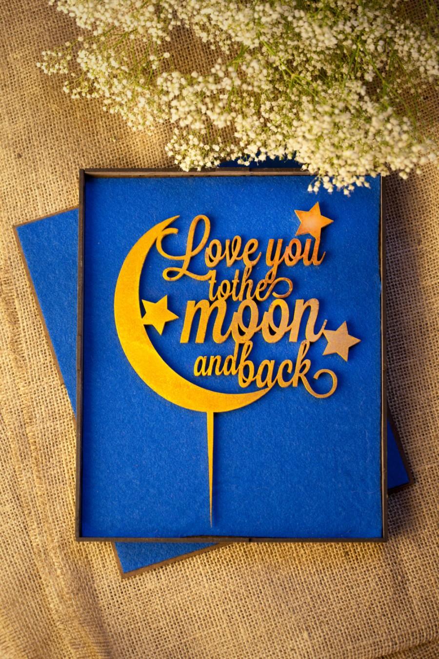 Mariage - Love You To The Moon And Back 