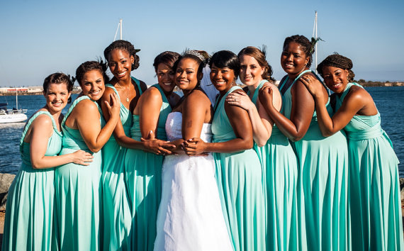 Wedding - Perfect Infinity Gowns -  Ocean Blue!