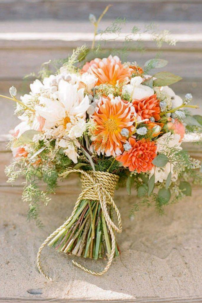 زفاف - 15 Beautiful Fall Wedding Bouquets