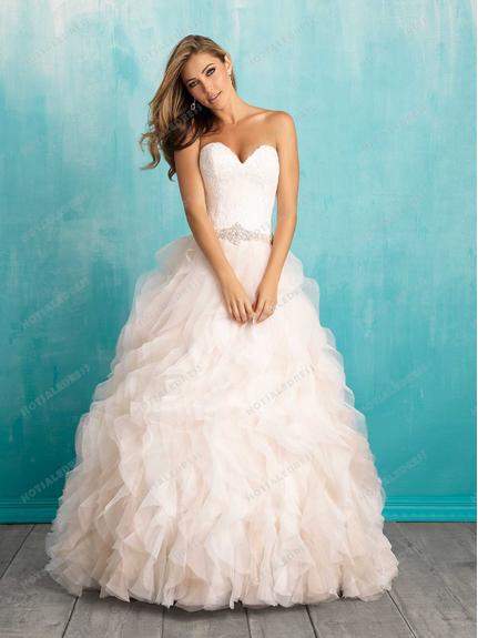 Hochzeit - Allure Bridals Wedding Dress Style 9308