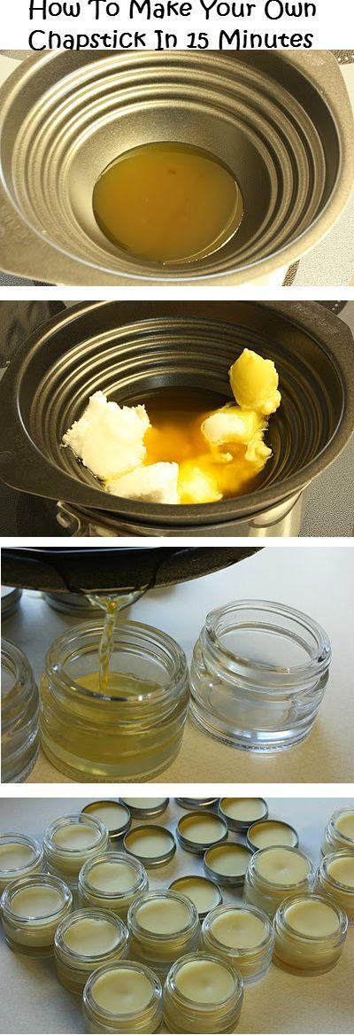 Wedding - How To Make Your Own Chapstick In 15 Minutes