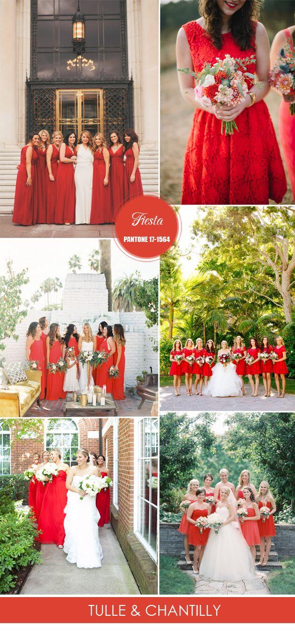 Mariage - Top 10 Pantone Colors For Spring Summer Bridesmaid Dresses 2016