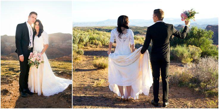 Hochzeit - Gorgeous Utah Wedding Photos - The SnapKnot Blog