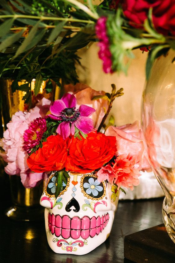 Wedding - Day Of The Dead Wedding Inspiration