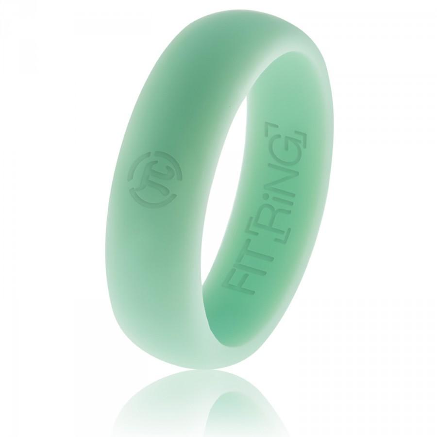 زفاف - Fit Ring ™ Powered by Arthletic™ - Women’s Silicone Wedding Ring (Black, Blue, Pink, Lilac Purple, Green)