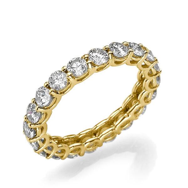 Mariage - Unique Wedding Ring, 14K Gold Wedding Band, 2.2 TCW Diamond Wedding Band, Gold Wedding Ring, Art Deco Wedding Band