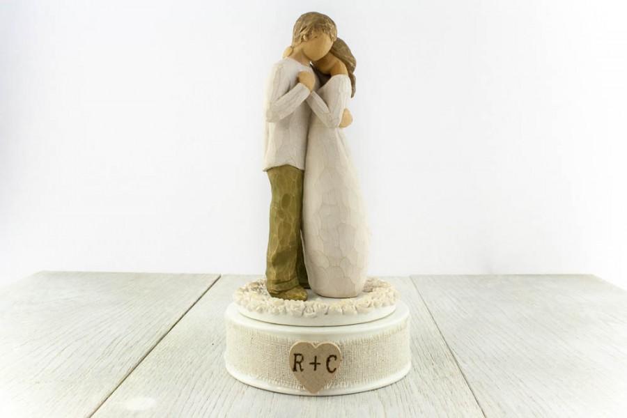 Wedding - Personalized Willow Tree ® "Promise" Wedding Cake Topper - 1026189