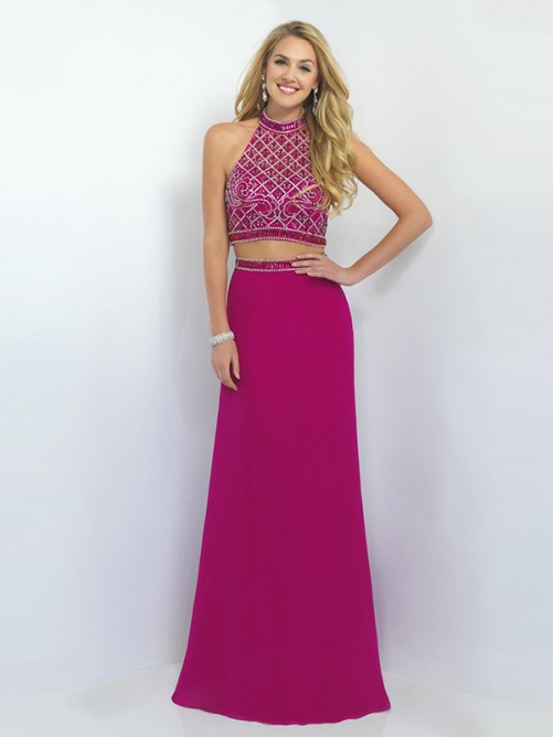 Mariage - Two Piece Prom Dress with Beading