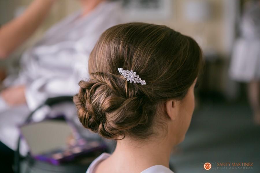 زفاف - Wedding Hair Comb, Bridal hair comb, Rose Gold, Swarovski crystal comb, Swarovski pearls, Wedding jewelry, Hair clip, Harper Bridal Comb