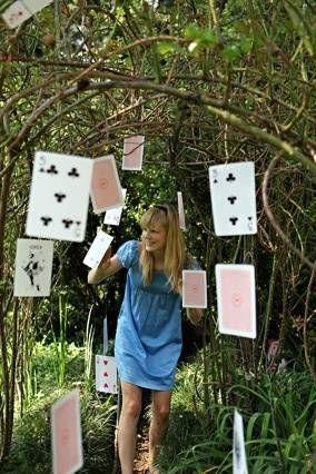 Wedding - A Forest Of Floating Cards