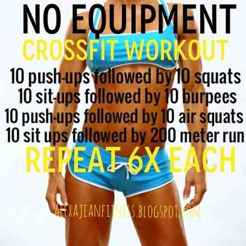 Wedding - Fitness & Health: No Equipment CrossFit Workout