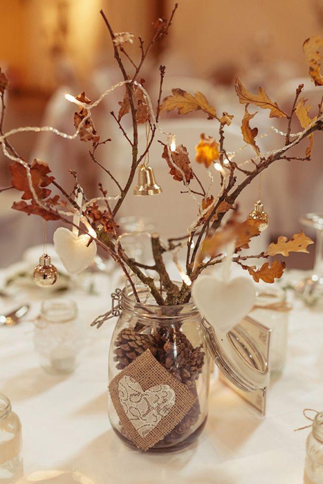 Hochzeit - 15 Gorgeous Leaf Ideas For A Fall Wedding