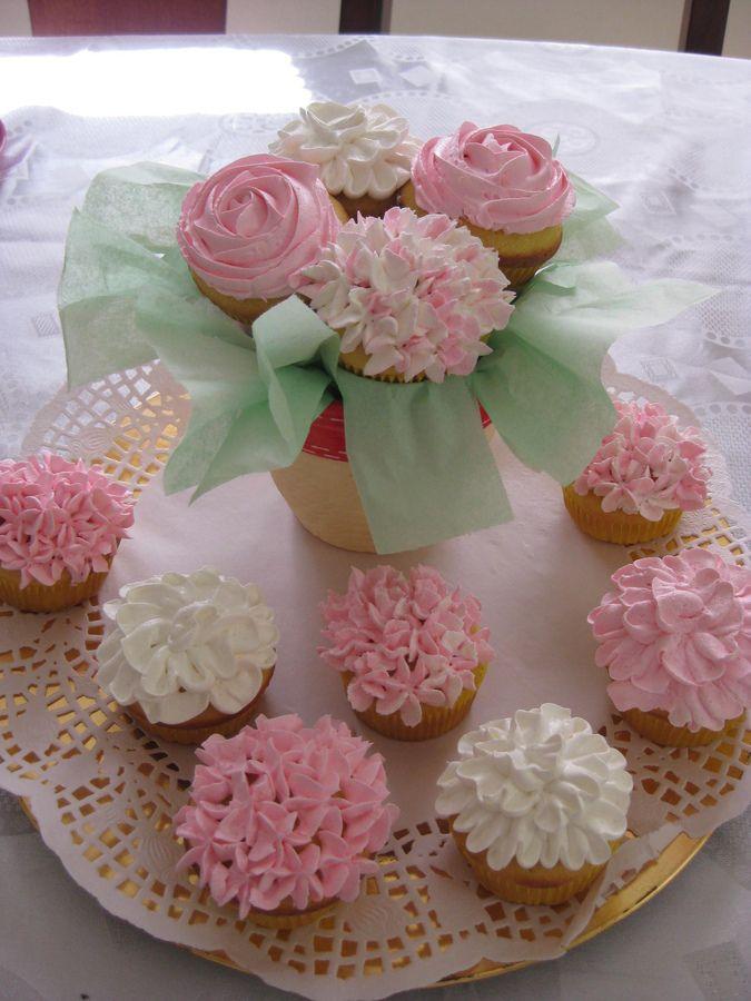 Свадьба - SPRING FLOWER CUPCAKE — Cupcakes!
