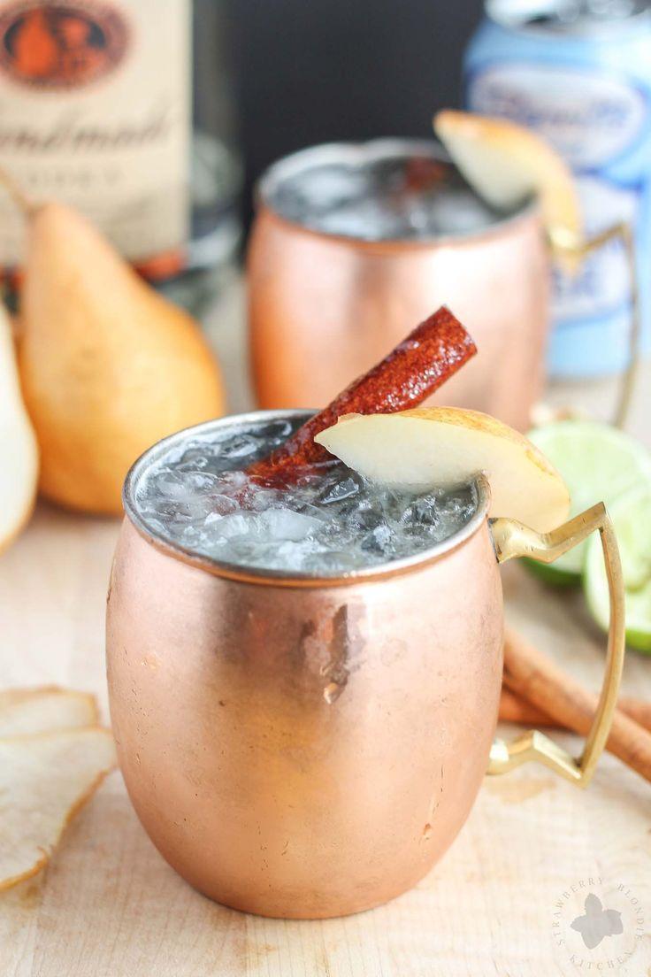 Hochzeit - Spiced Pear Moscow Mule