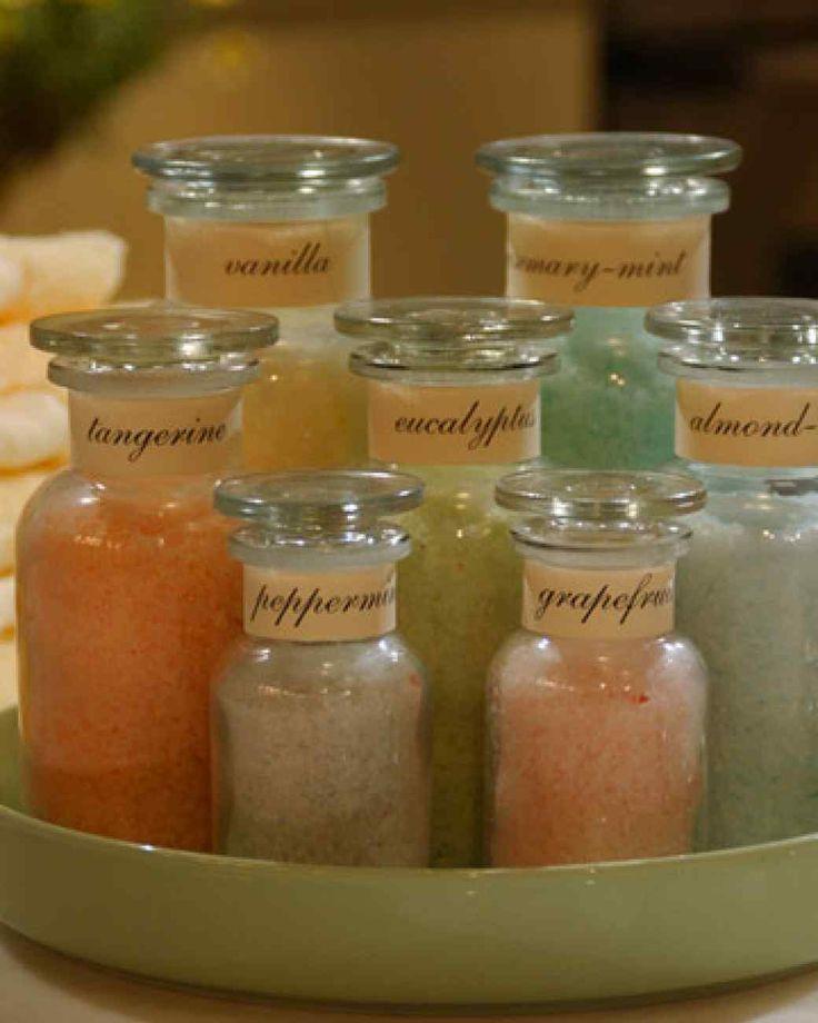 Hochzeit - Homemade Bath Salts