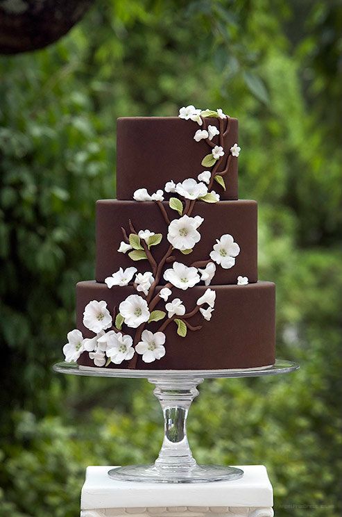 Свадьба - Les 50 Plus Beaux Wedding Cakes De Pinterest