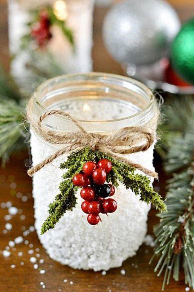 Mariage - These 14 DIY Mason Jar Ideas Will Give A Personal Touch To Your Christmas Holiday! -