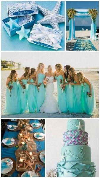 زفاف - Wedding Wednesday: Starfish Themed Beach Wedding Ideas