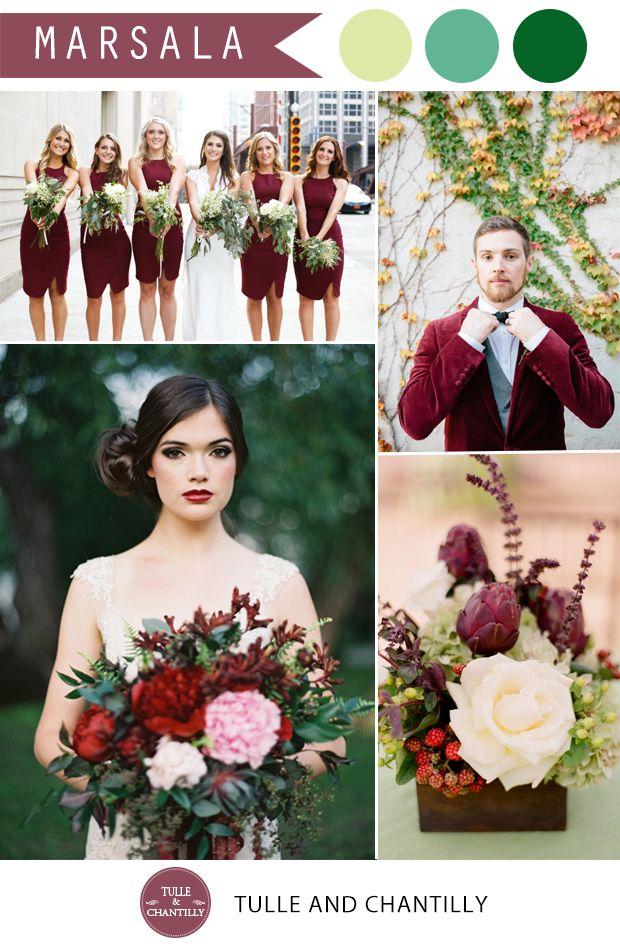 Свадьба - 22 Amazing Wedding Color Ideas And Bridesmaid Dresses You’ll Love