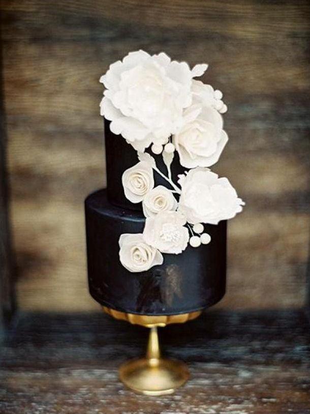 Wedding - Black Wedding Cakes