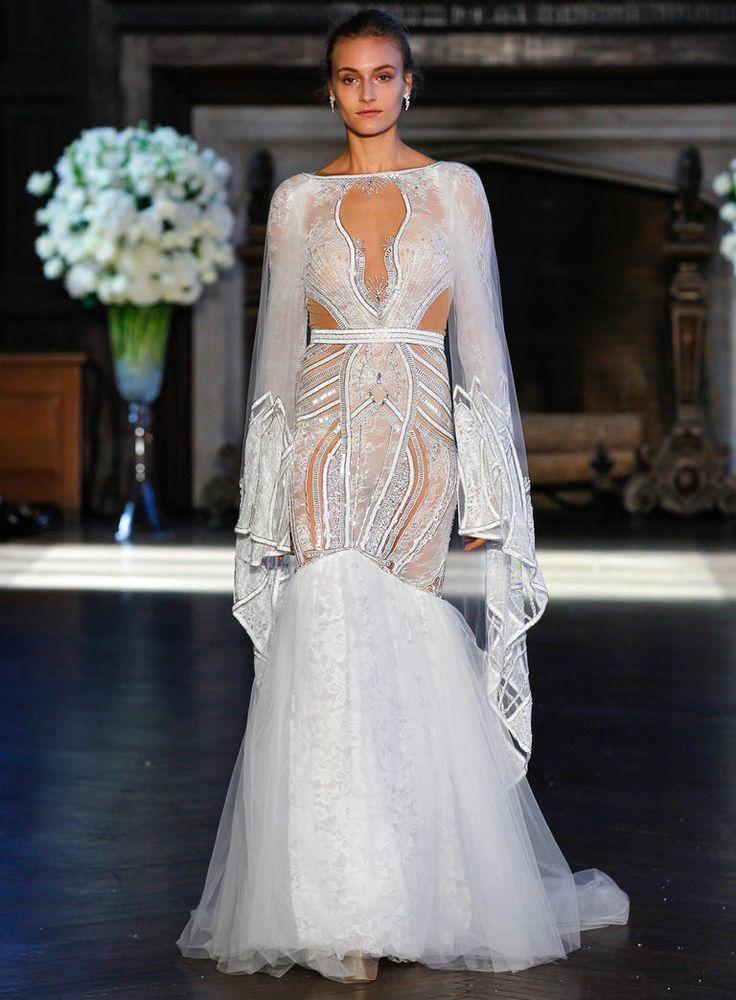 Wedding - You've Got To See Alon Livne's Embroidered Wedding Dresses For Fall 2016