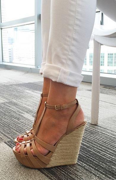 زفاف - Nordstrom - Jessica Simpson 'Bristol' Ankle Strap Platform Wedge Sandal (Women)