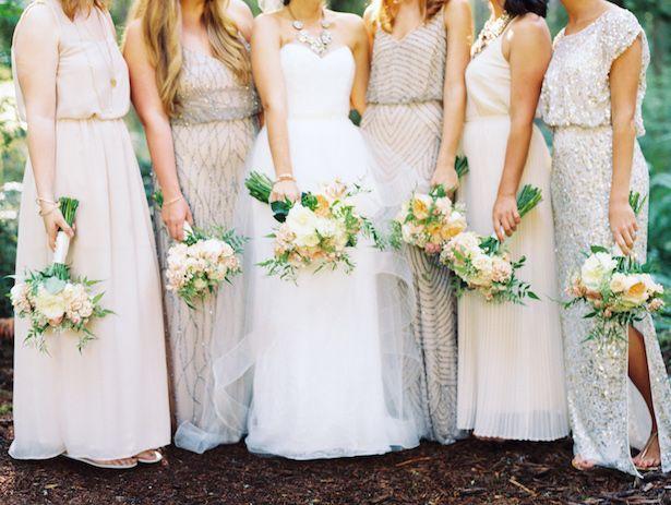 Hochzeit - Sparkly Bridesmaid Dresses - Belle The Magazine