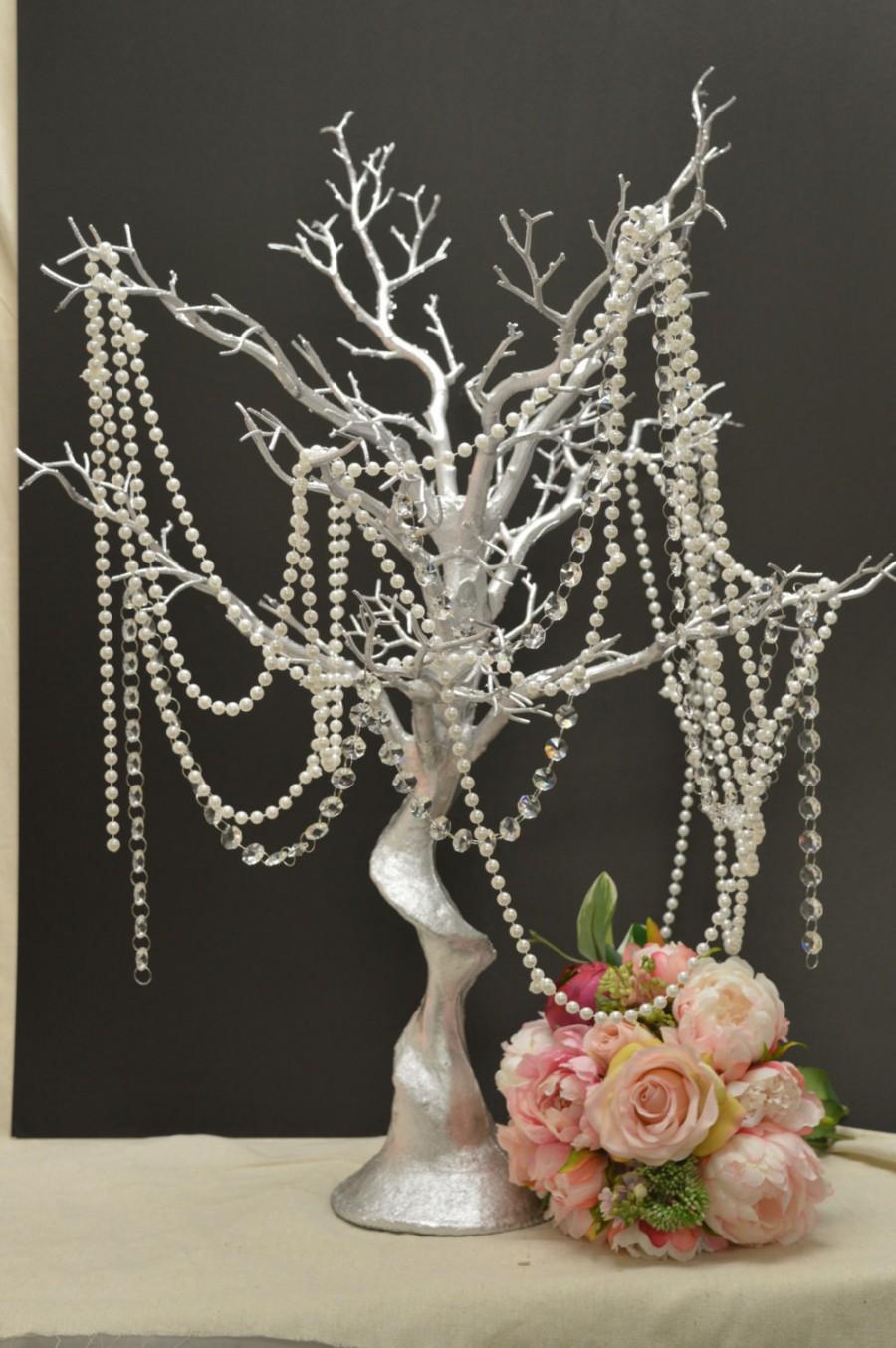Wedding - No. 2018 Wishing Tree,  Manzanita Tree Centerpiece.