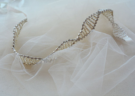 Свадьба - Pearl Wedding Belt, Bridal Belt, Sash Belt, Pearl and Rhinestone Belt, Wedding Accessory, Bridal Accessories