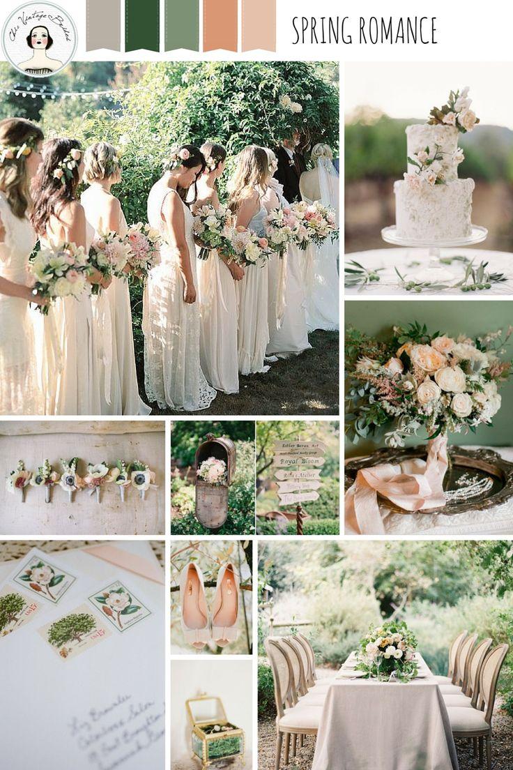 Wedding - A Romantic Spring Wedding Inspiration Board