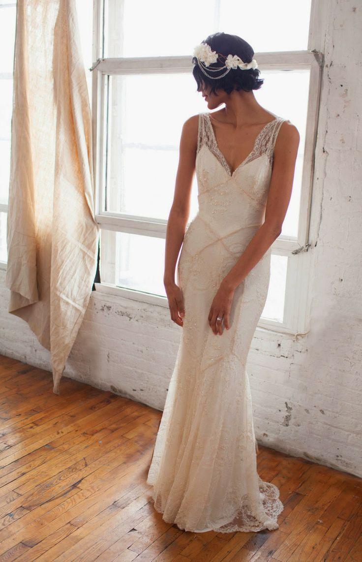 1920 inspired wedding dress