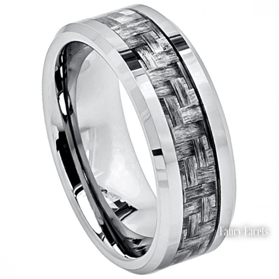 Mariage - Tungsten Wedding Bands,  Mens ring, men's jewelry, men's rings, nuptuals, wedding season, stylish men's rings, wedding rings, anniversary