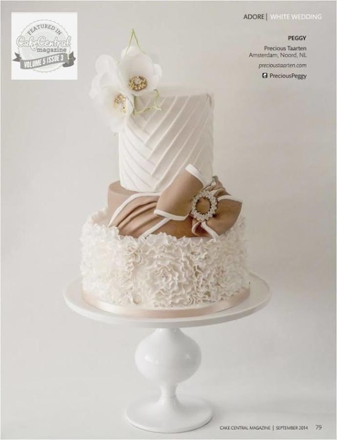 Wedding - Wedding Cake - Cake By Peggy ( Precious Taarten) - CakesDecor