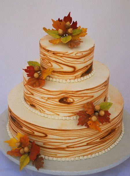 Wedding - Fall Inspiration: 10 Incredible Fall Cake Ideas