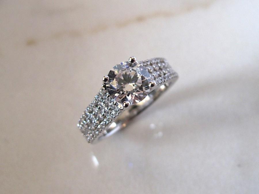 زفاف - AmourJewellery - Fine Handcrafted Engagement Ring; Style RB0253; 14K Gold