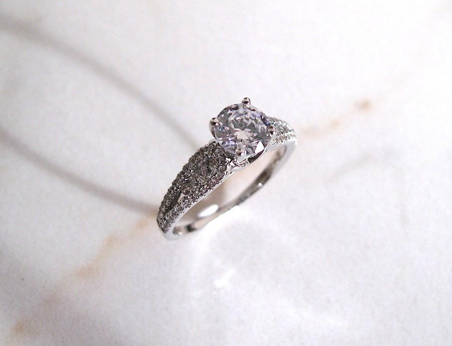 زفاف - AmourJewellery - Fine Handcrafted Engagement Ring; Style RB0021; 14K Gold