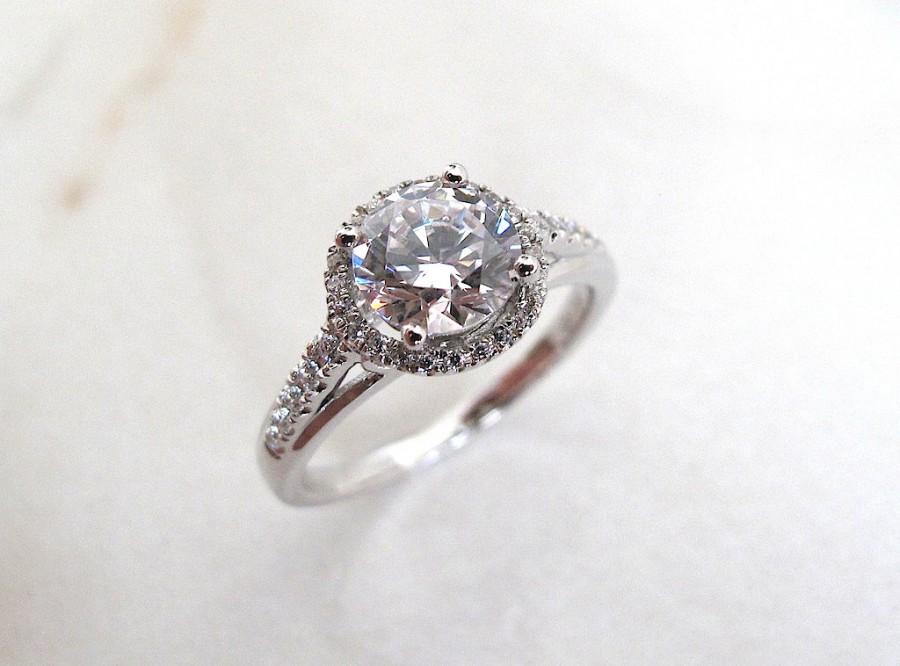 زفاف - AmourJewellery - Fine Handcrafted Engagement Ring; Style RB0112; 14K Gold