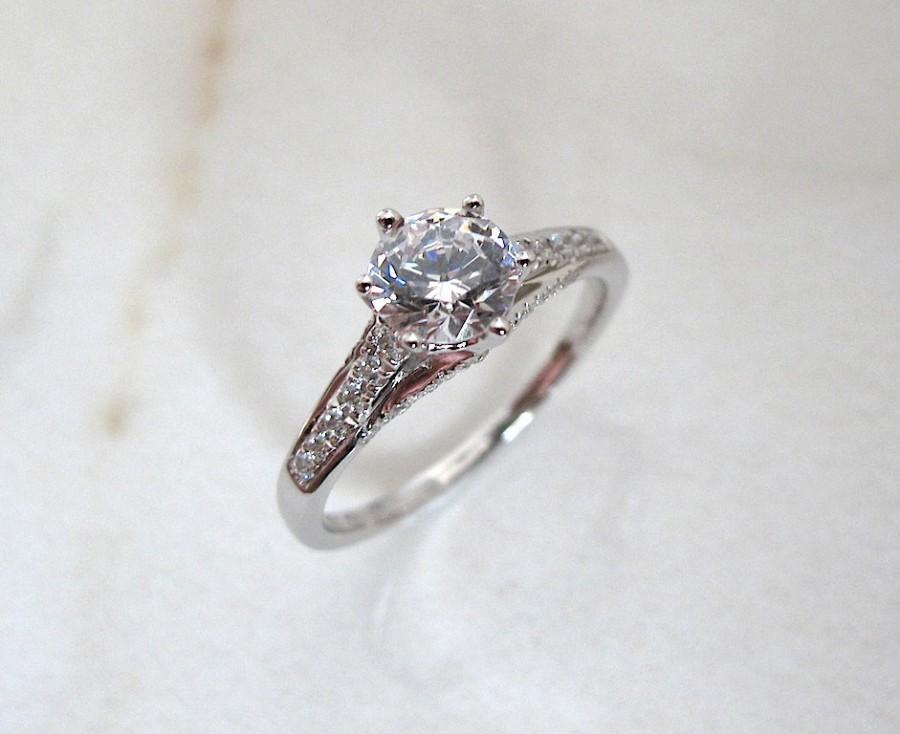 زفاف - AmourJewellery - Fine Handcrafted Engagement Ring; Style RB0080; 14K Gold