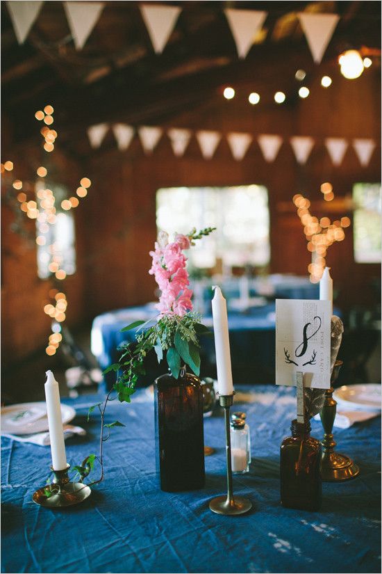 Mariage - Blue And Gold Camp Wedding