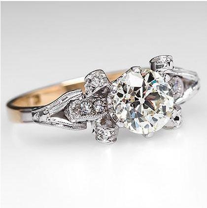 Mariage - 40 Vintage Wedding Ring Details That Are Utterly To Die For