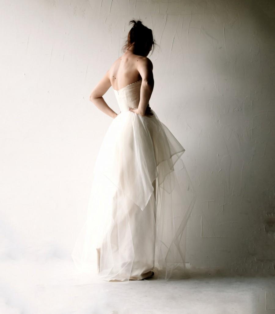 Hochzeit - Wedding dress, Bridal gown, Romantic wedding dress, Bohemian wedding dress, fairy wedding dress, princess wedding dress, boho wedding dress