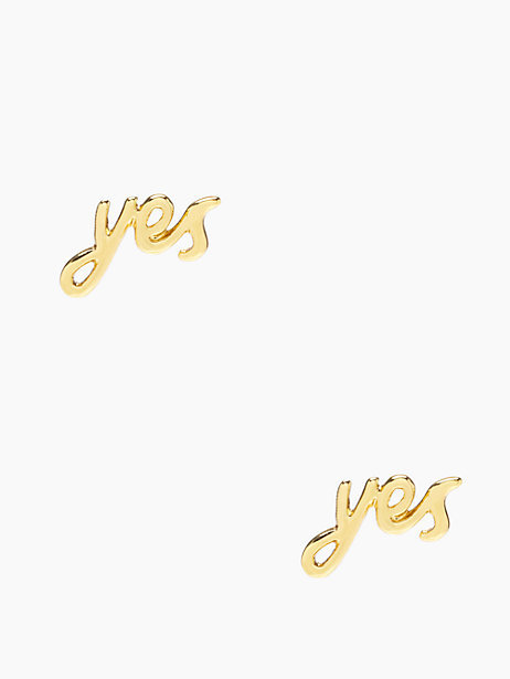 Wedding - Say yes studs