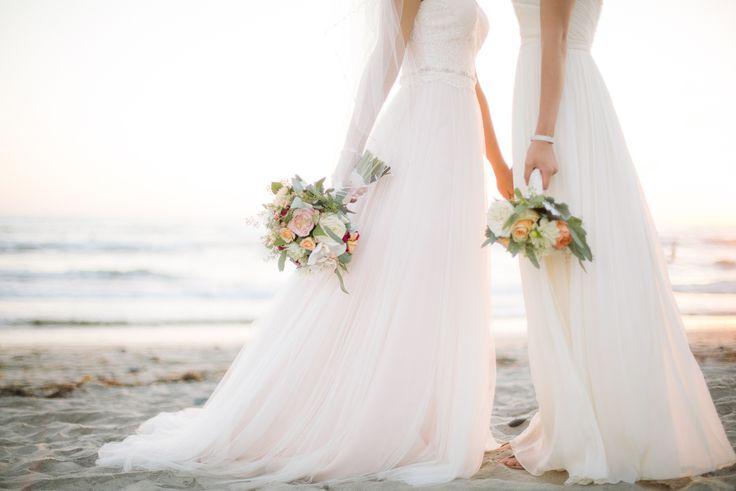 Hochzeit - Chic Coastal Same-Sex Wedding In Southern California