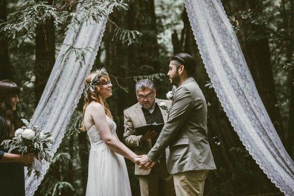Mariage - Intimate Woodland Wedding In Memorial Park