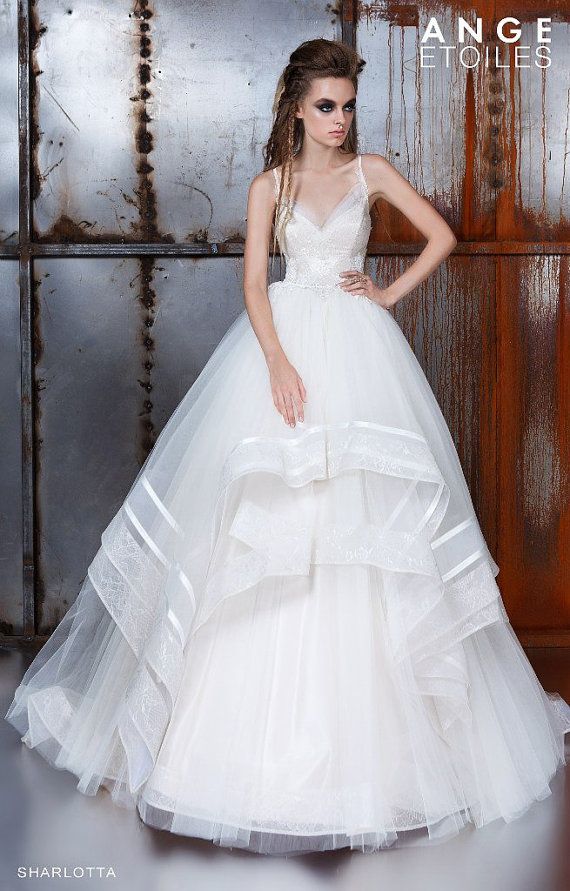 Hochzeit - Wedding Dress SHARLOTTA, Wedding Dresses A-line, Wedding Dresses Tank, Wedding Dresses Ball Gown