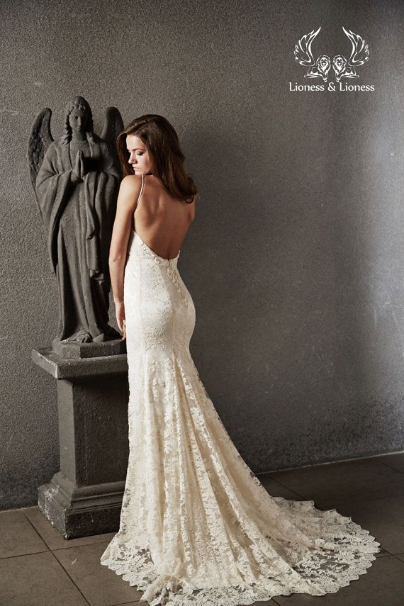 Wedding - Lace Wedding Dress. Wedding Dress. Bridal Gown Irina