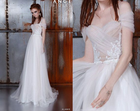 زفاف - Wedding Dress ALANIS, Tulle Wedding Dress, Ball Gown Wedding Dress, The Princess Bride