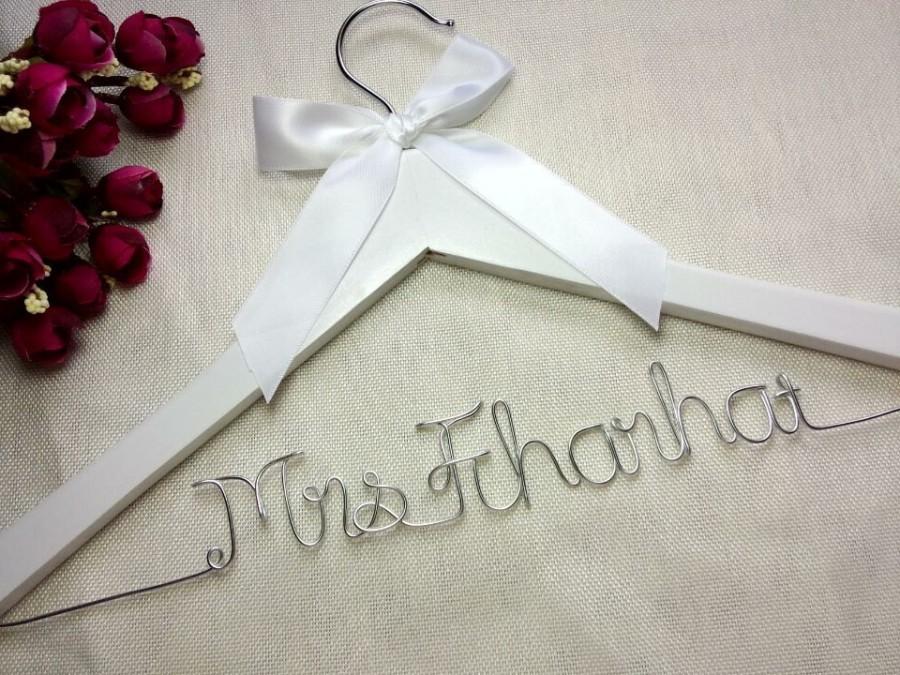 name ribbons wedding