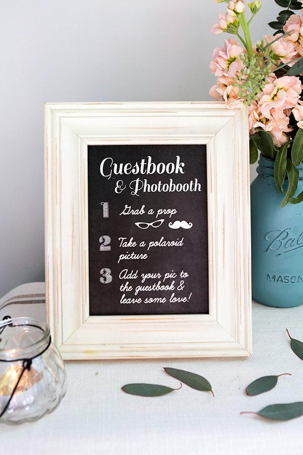 Wedding - Instant Download - Chalkboard PHOTO BOOTH Sign - DIY, Wedding reception, Mustache Chalkboard Sign, Vintage Photobooth Sign, Chalkboard