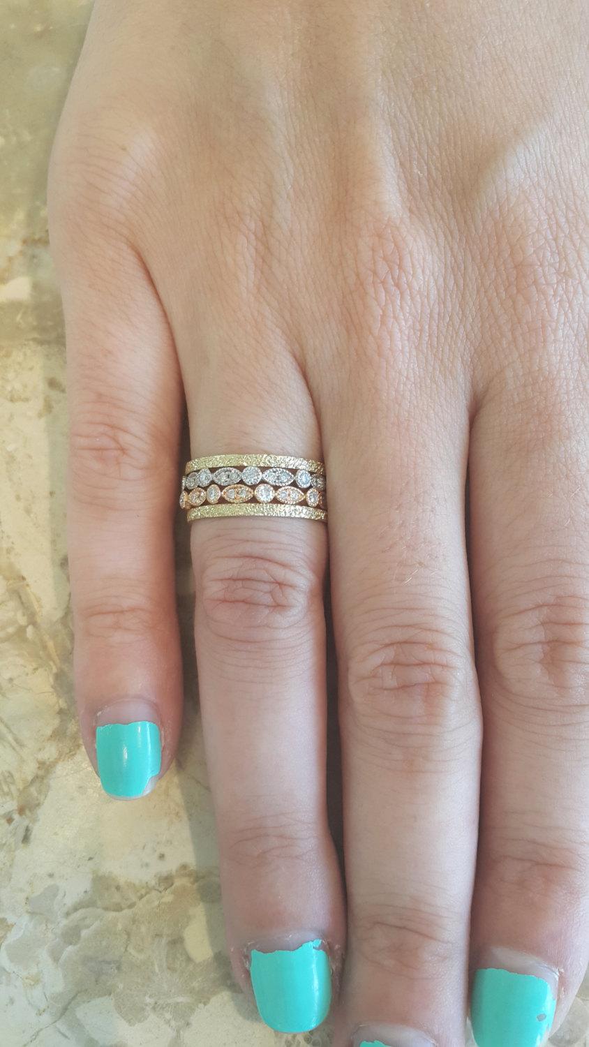 Hochzeit - Unique Wedding Ring, Wedding Ring, Engagement Ring, Glitter Ring, Wedding Band, Multicolor ring, Unique Engagement Ring, Diamond Ring